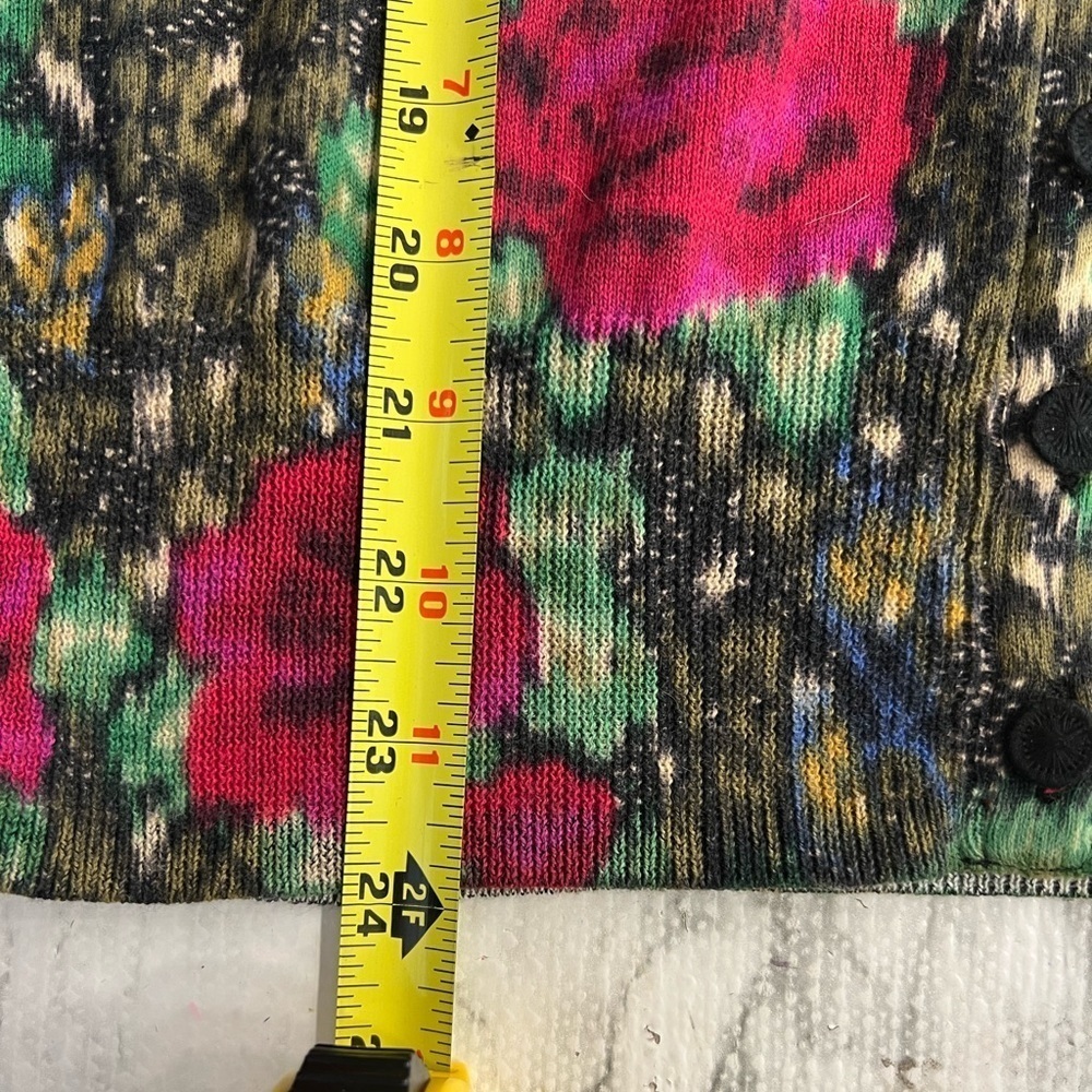 Vintage Lucky Brand Women’s Floral Cardigan Sweater - Picture 11 of 11